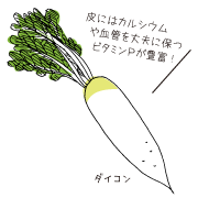 大根イラスト